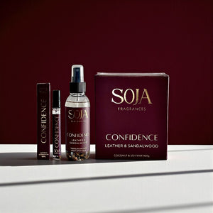 Confidence - Leather & Sandalwood Candle