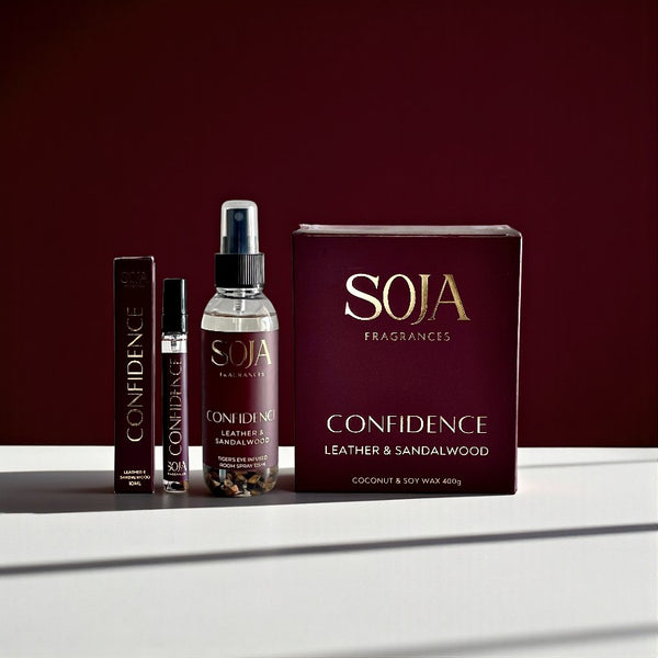 Confidence - Leather & Sandalwood Candle