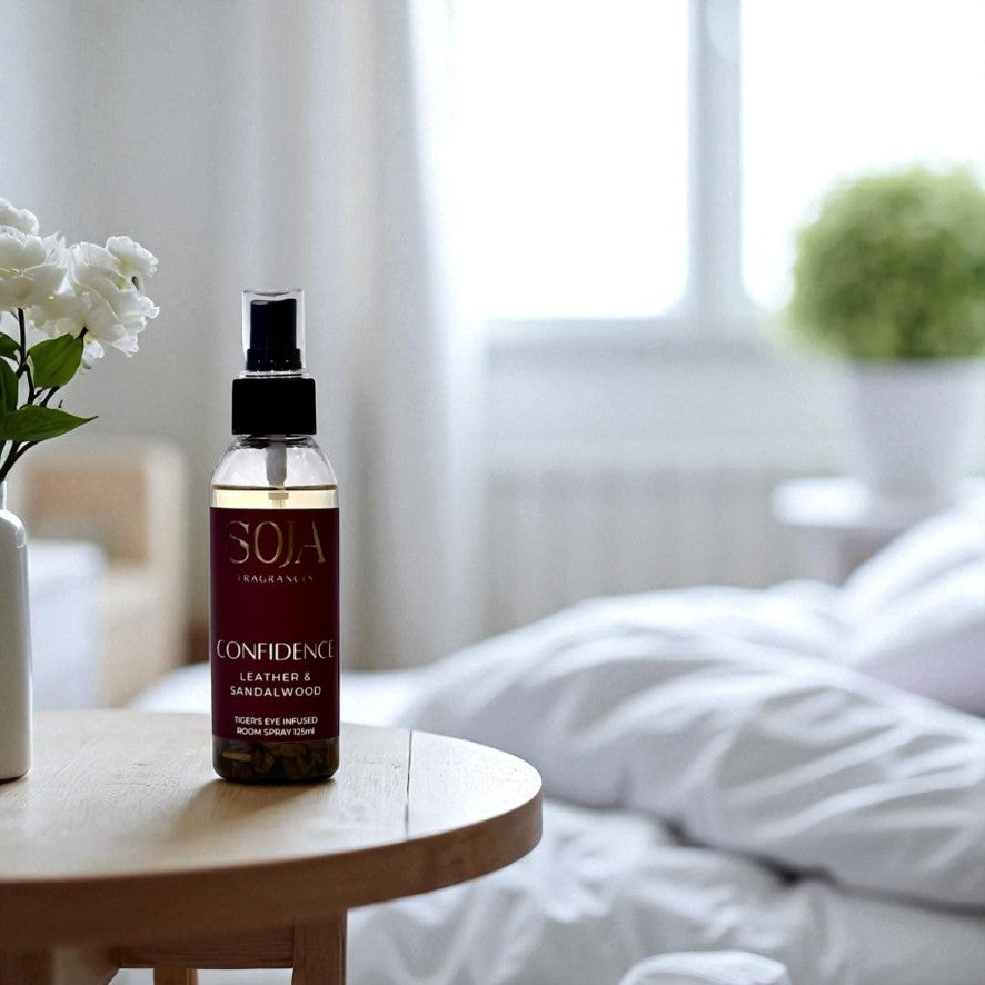 Confidence - Leather & Sandalwood Room Spray