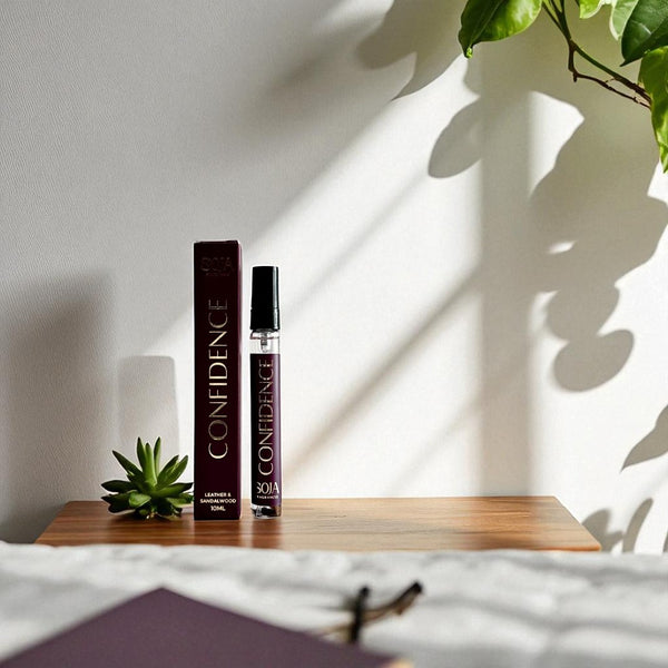 Confidence - Leather & Sandalwood Mini Room Spray