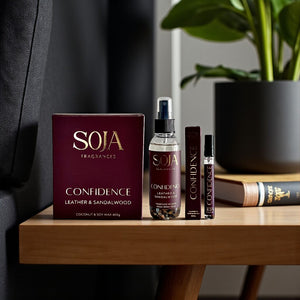 Confidence - Leather & Sandalwood Candle