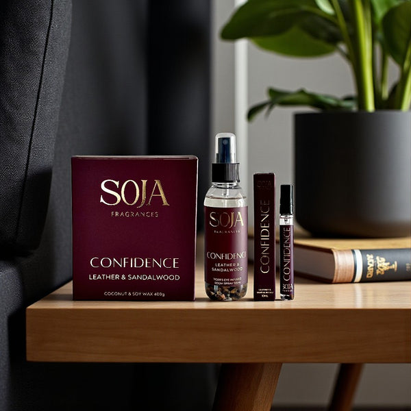 Confidence - Leather & Sandalwood Candle