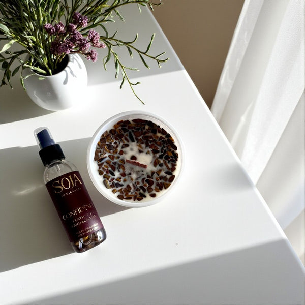 Confidence - Leather & Sandalwood Candle