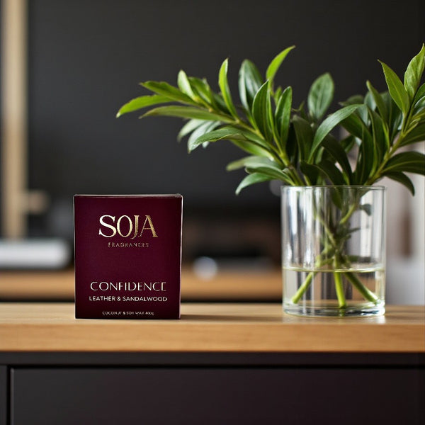 Confidence - Leather & Sandalwood Candle