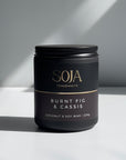 Burnt Fig & Cassis 220gm Candle