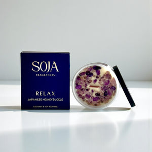 Relax - Japanese Honeysuckle Candle