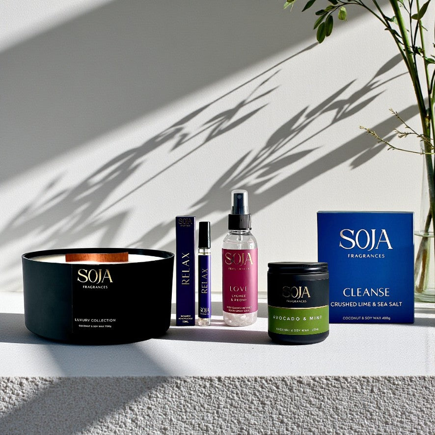 Buy Candles & Room Sprays Online | Soja Fragrances - Australia