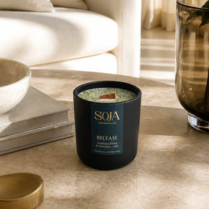 Release – Lemongrass & Persian Lime Candle & 125ml Room Spray Set