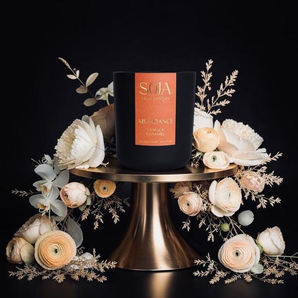 Abundance - Vanilla Caramel Candle