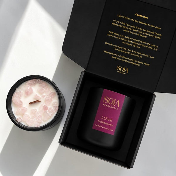 Love – Flower Bomb Inspired Candle & 125ml Room Spray Set