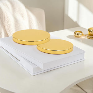 Gold Candle Lid