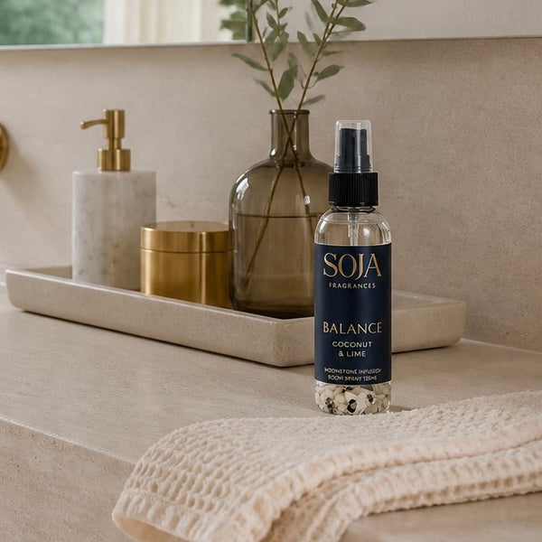 Balance – Coconut & Lime Candle & 125ml Room Spray Set