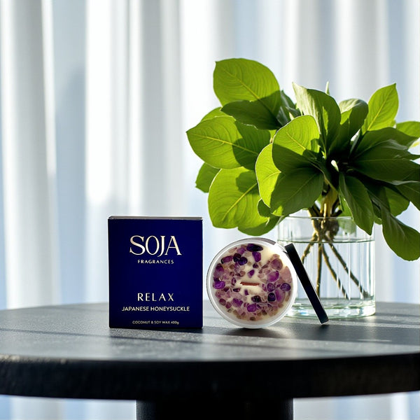 Relax - Japanese Honeysuckle Candle