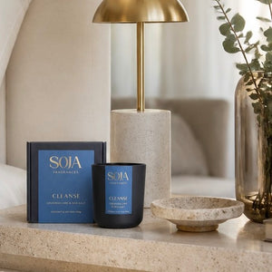Cleanse – Crushed Lime & Sea Salt Candle & 125ml Room Spray Set