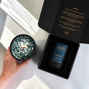 Energise – Shanghai Green Chai Candle & 125ml Room Spray Set