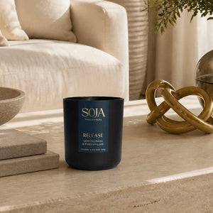 Release – Lemongrass & Persian Lime Candle & 125ml Room Spray Set