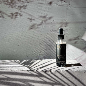 Protective crystal-infused spray – smoky citrus with Tourmaline