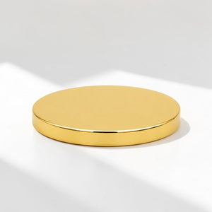 Gold Candle Lid
