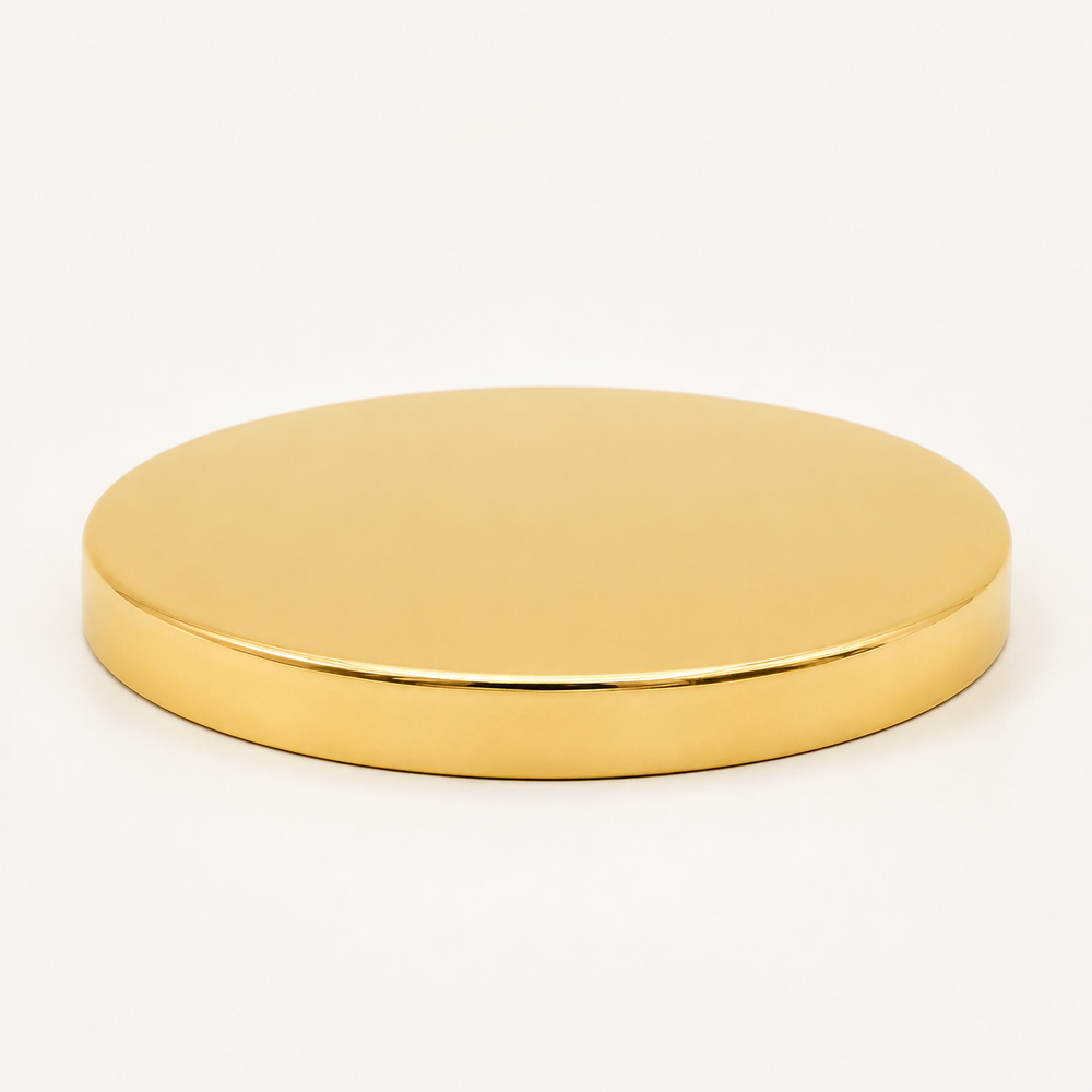 Gold Candle Lid