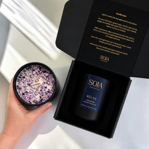 Relax – Japanese Honeysuckle Candle & 125ml Room Spray Set