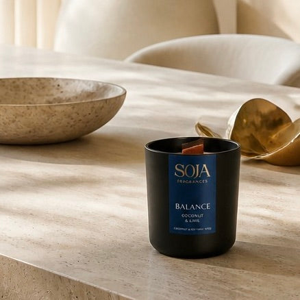 Balance – Coconut & Lime Candle & 125ml Room Spray Set