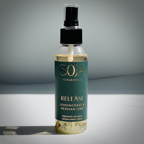 Release room spray – lemongrass and Persian lime scent