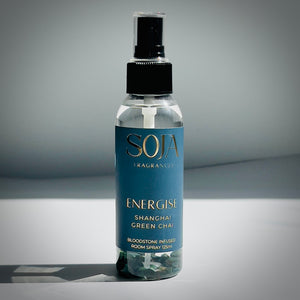 Energise room spray – chai citrus with Bloodstone crystal