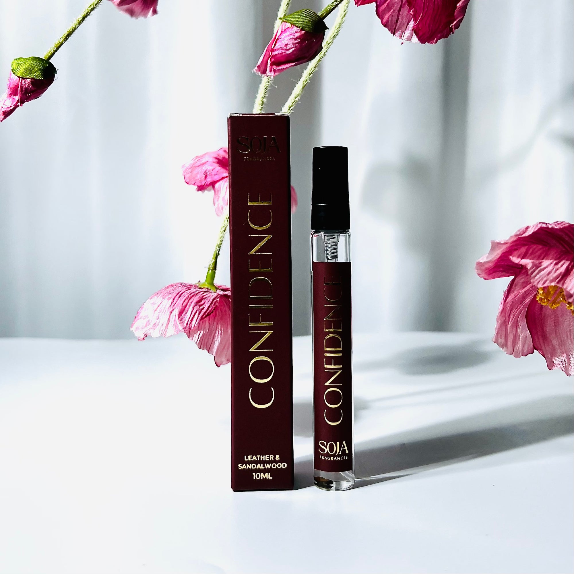 FREE GIFT - Confidence - Leather &amp; Sandalwood Mini Room Spray
