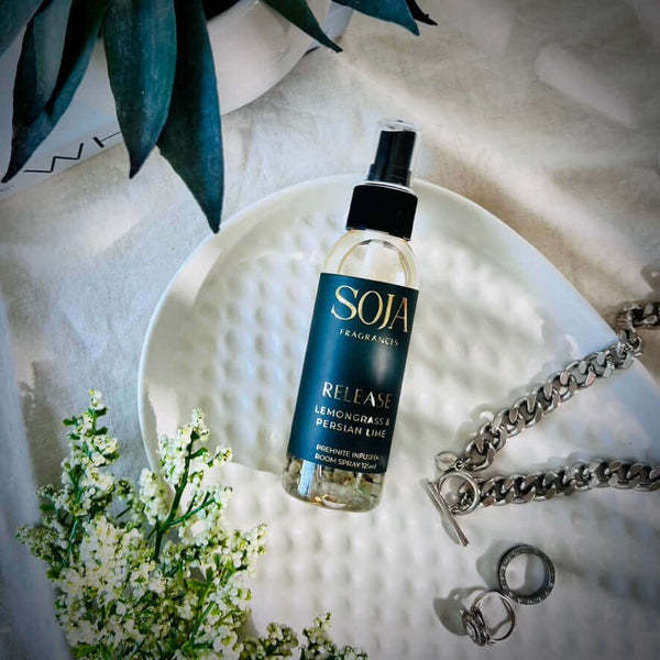 Crystal spray for clarity – infused with Prehnite and citrus